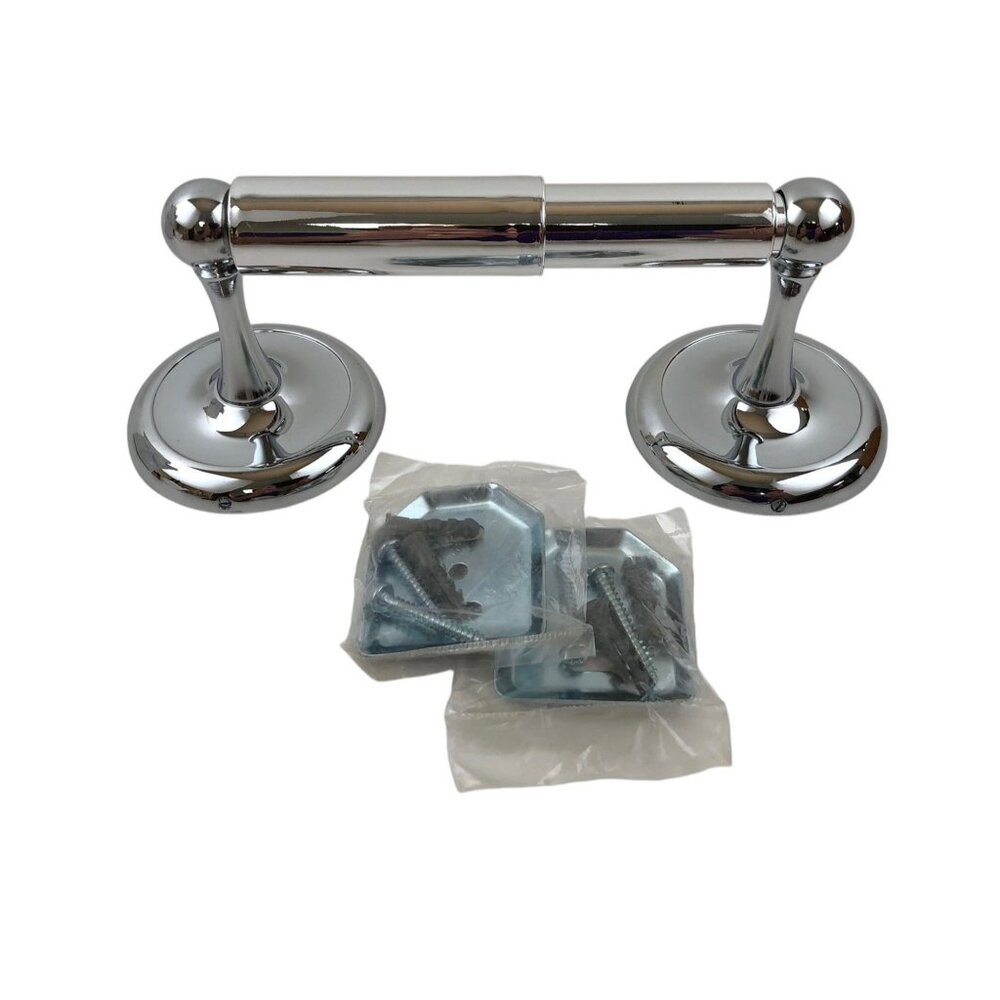 Moen BP5308CH Yorkshire Toilet Paper Holder Standard Chrome Double Post NIB